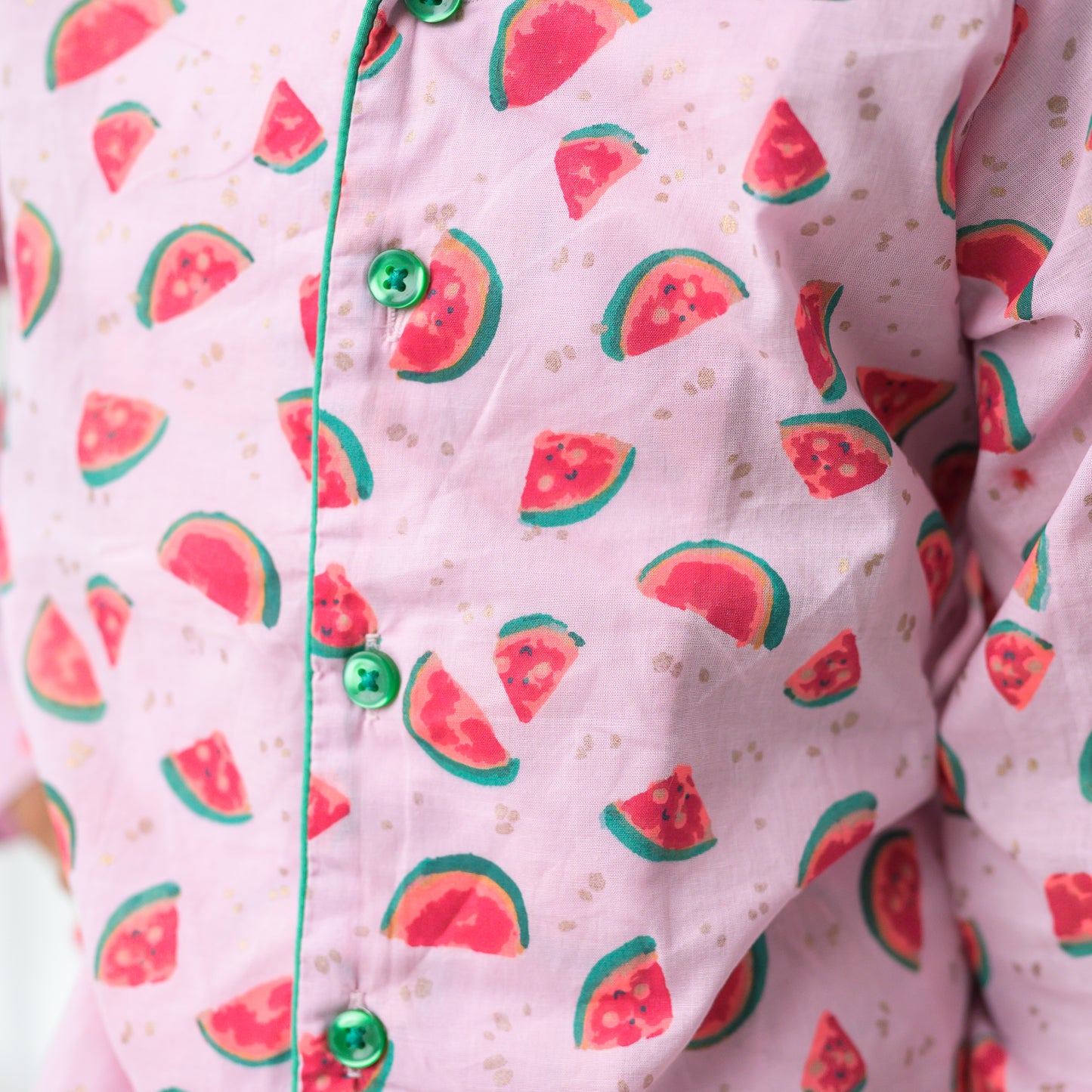 PInk Cotton Night Dress