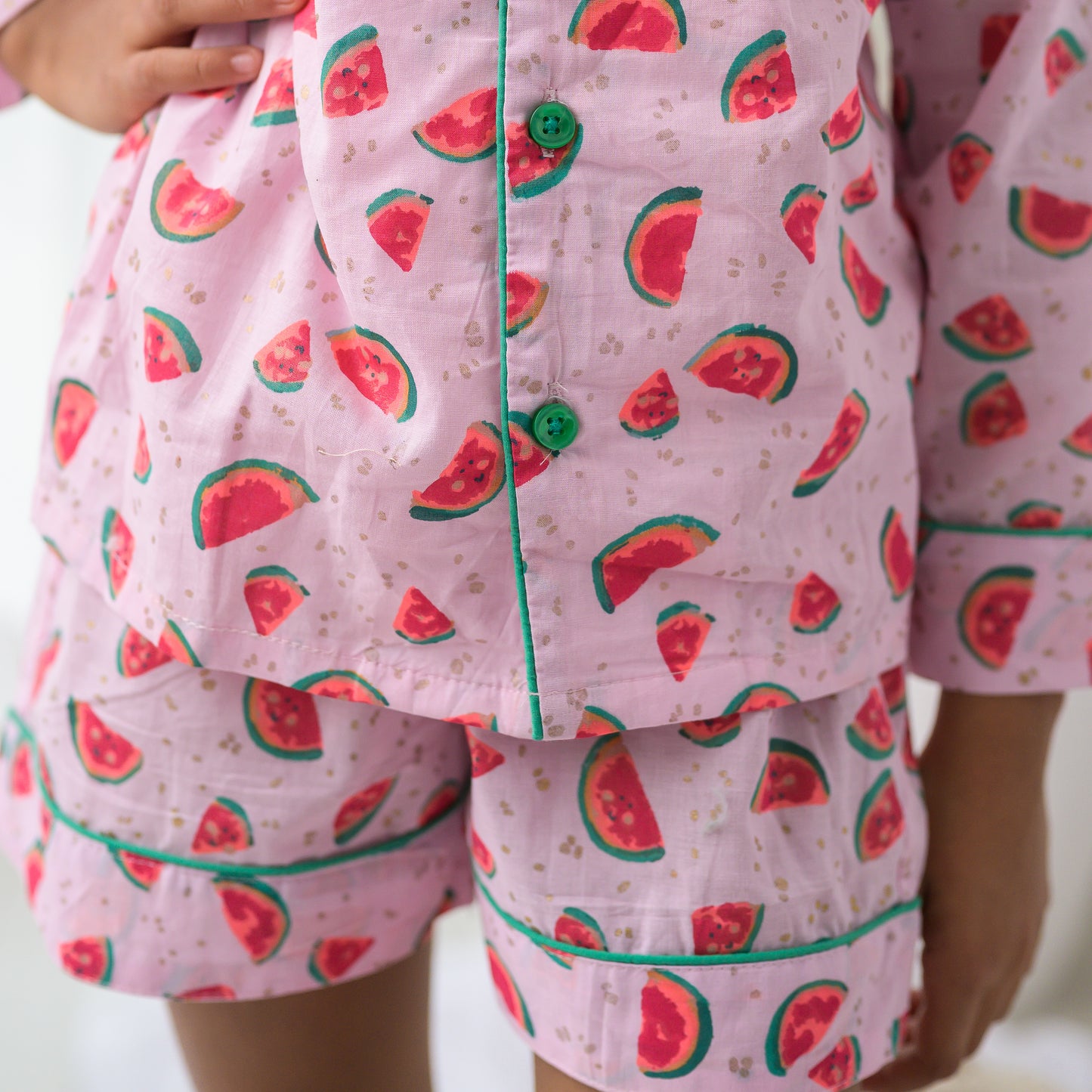 PInk Cotton Night Dress