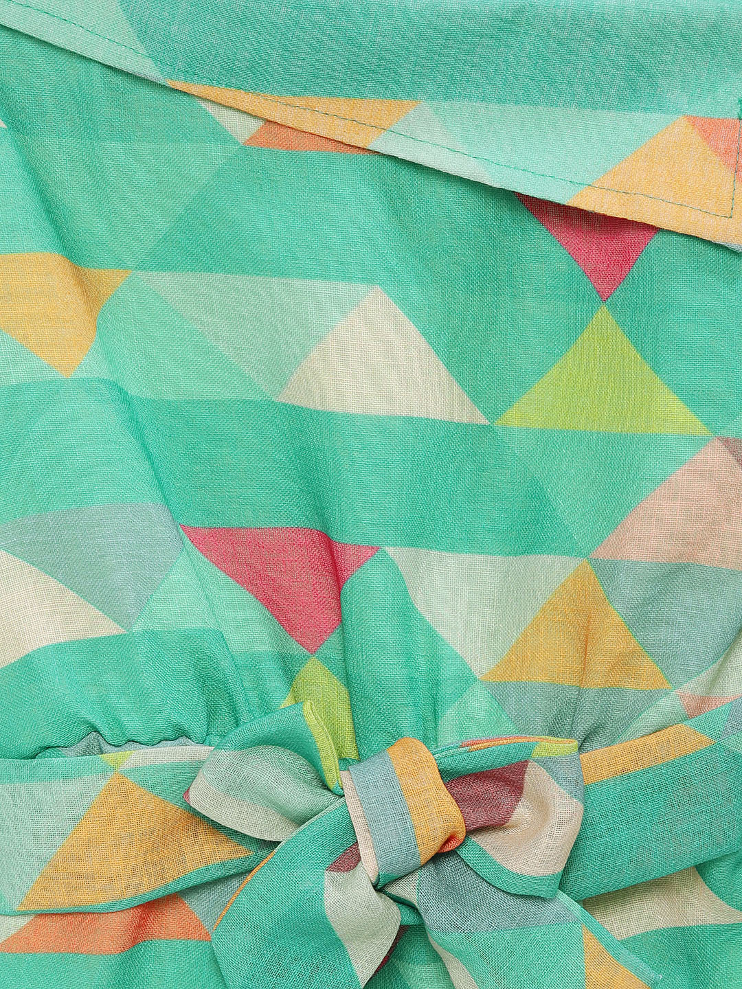 Geometric Pattern Dress-Multi