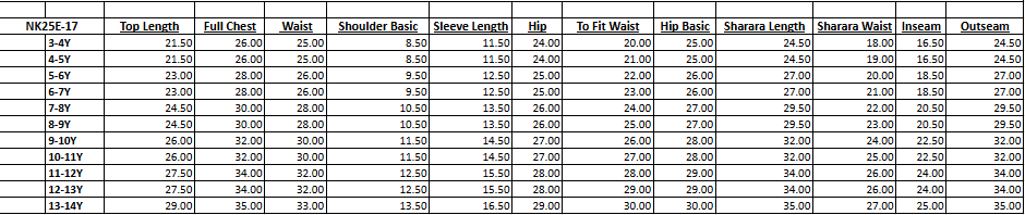 Fairies Forever Purple Embroiderd Top With Sharara