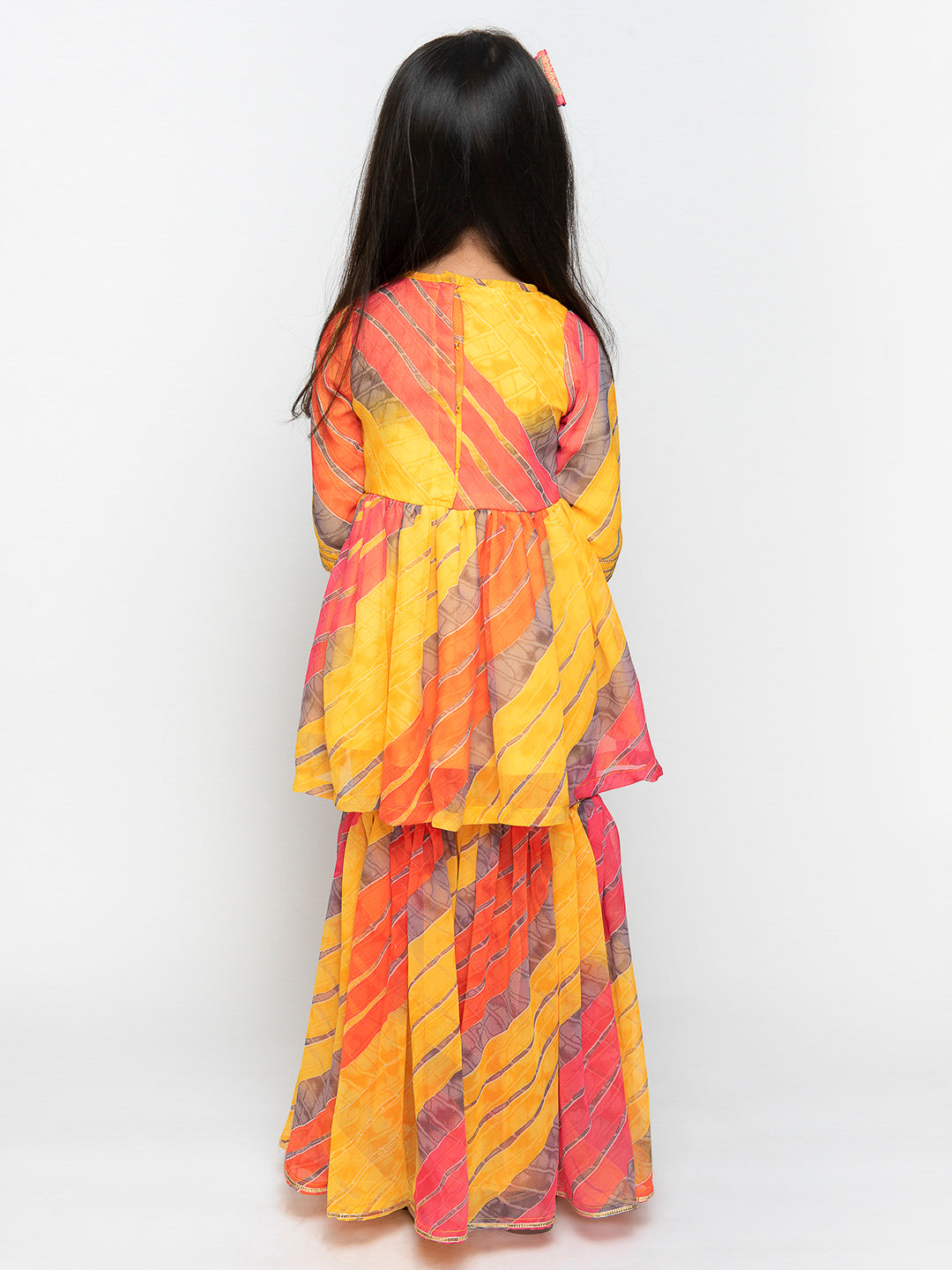 LEHERIYA PEPLUM AND SHARARA