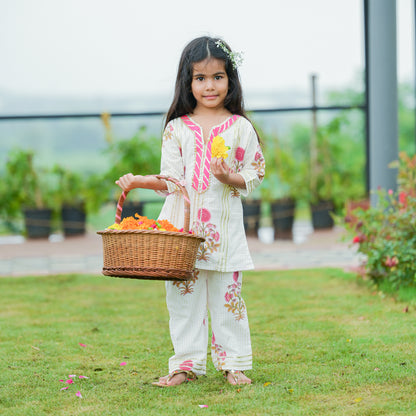 Hand Made Block Print Kurta with Pants