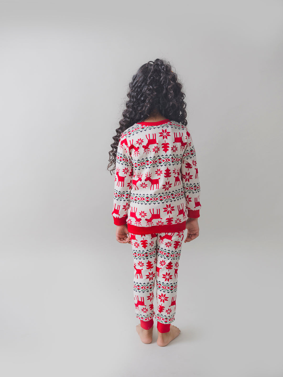Red and White All Day and Night Co-ord  Set