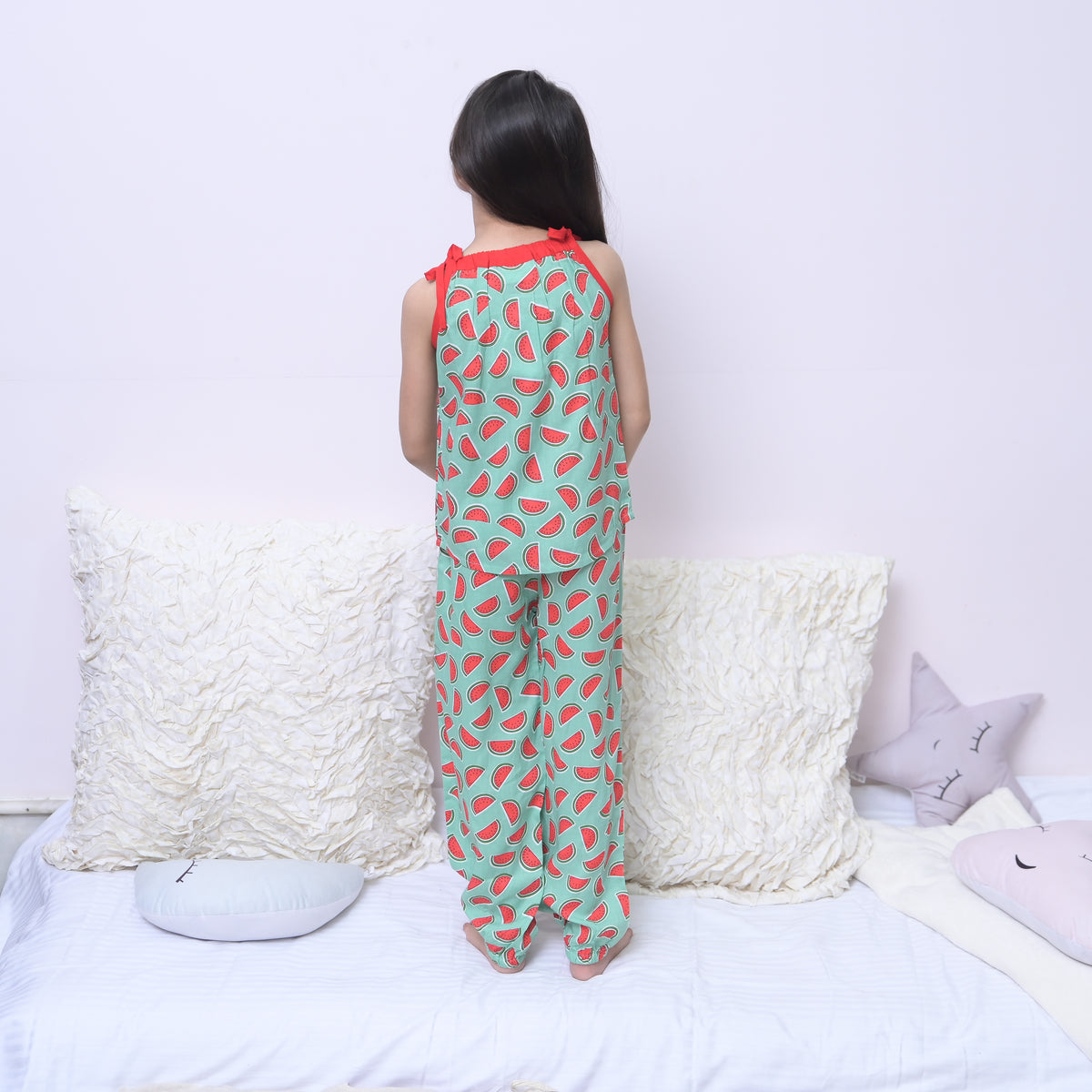 Watermelon Print Night Dress Set