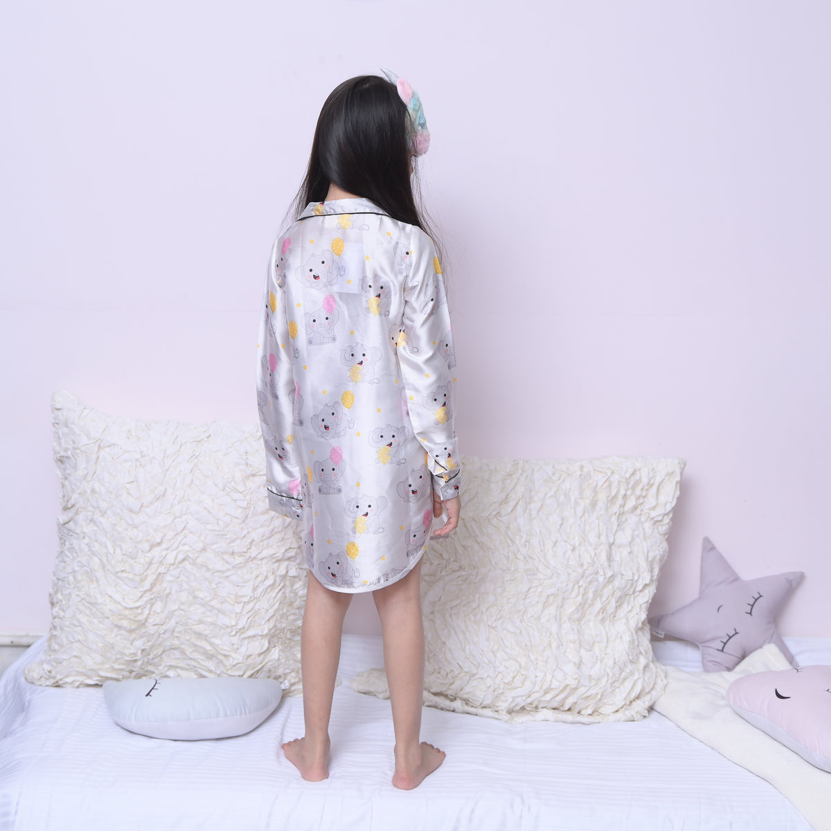 Elephant Print Night Dress