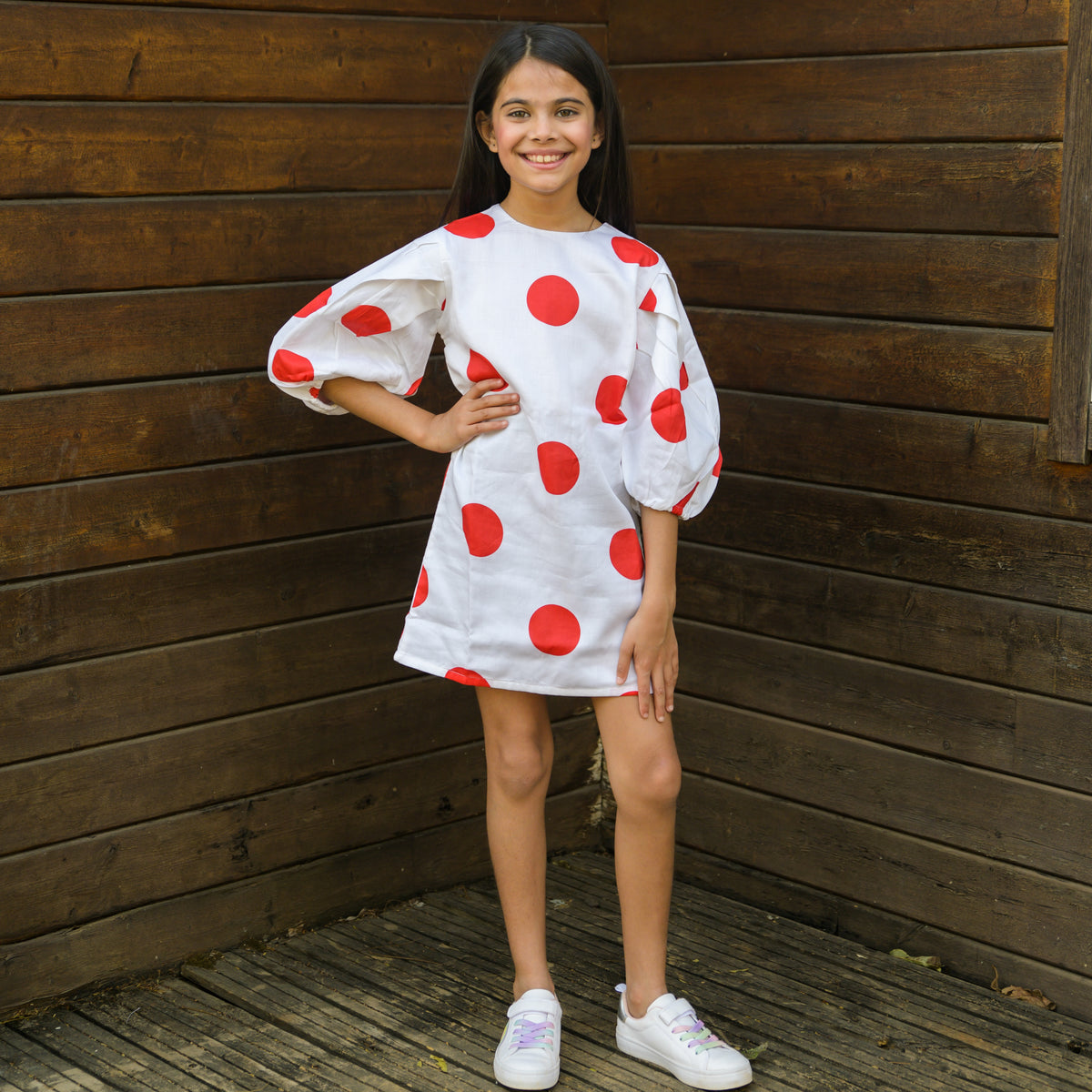 Red Polka Dot Dress