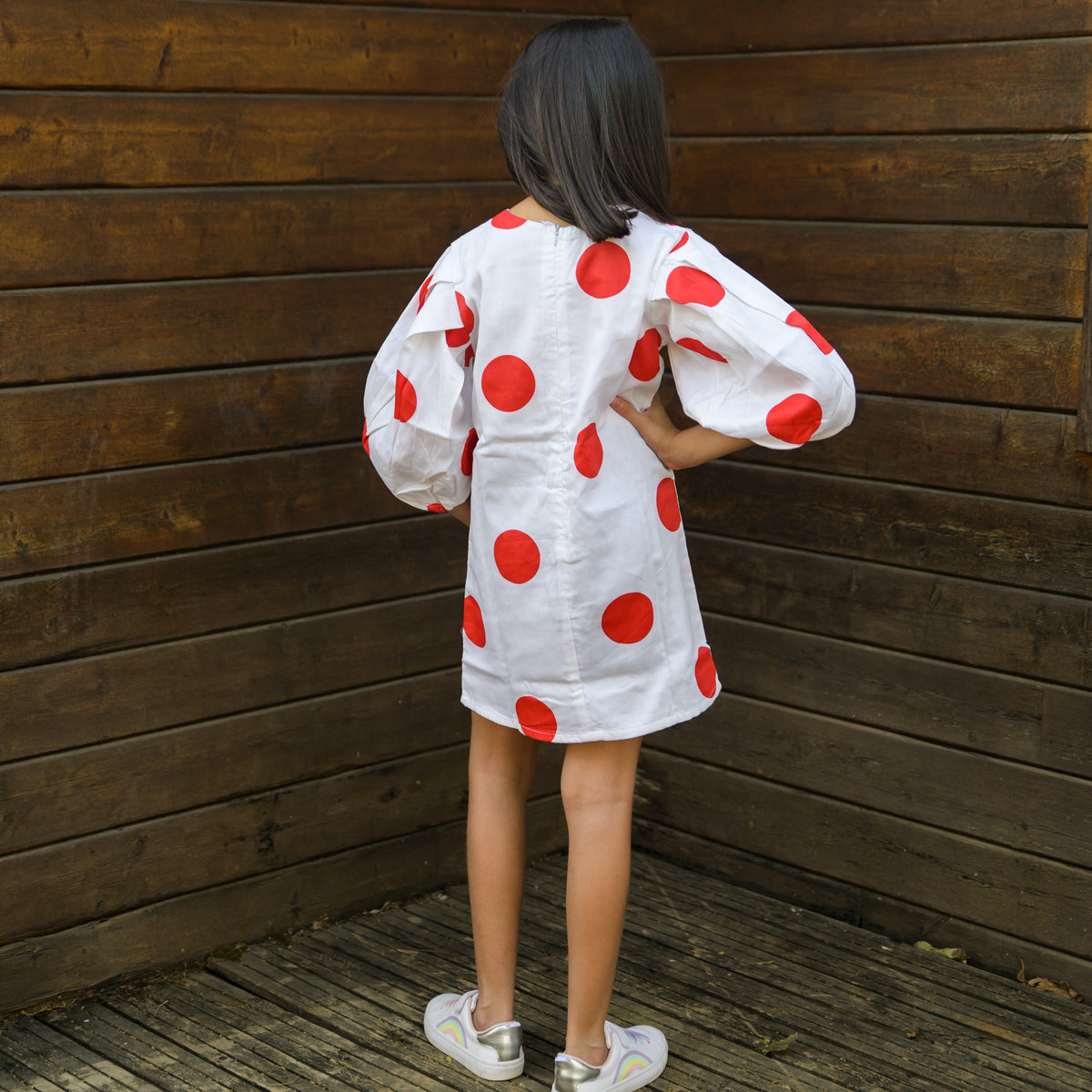 Red Polka Dot Dress