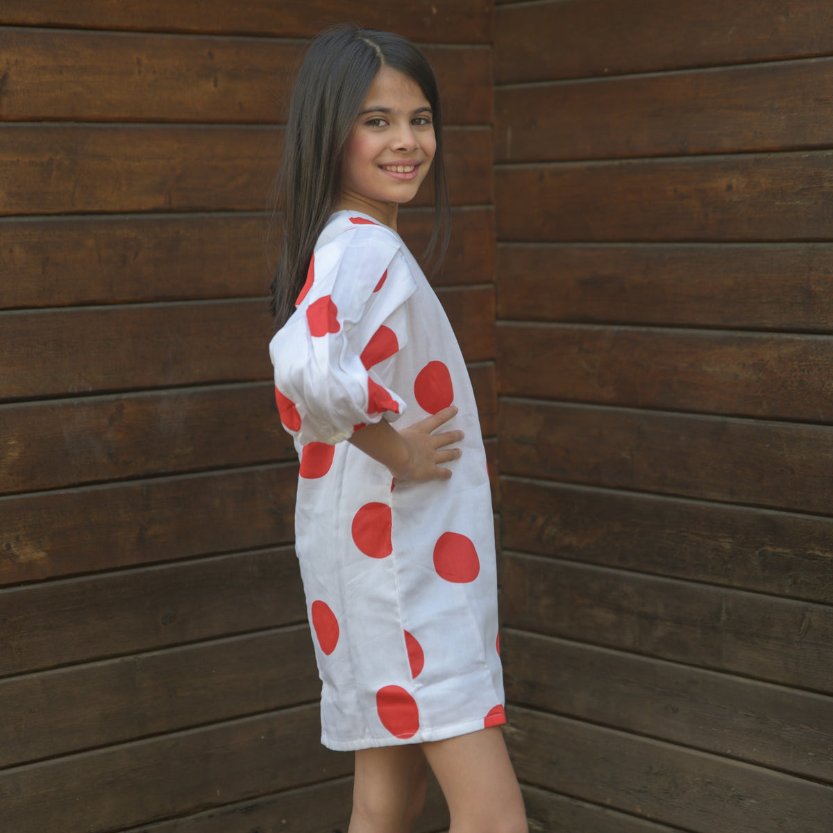 Red Polka Dot Dress