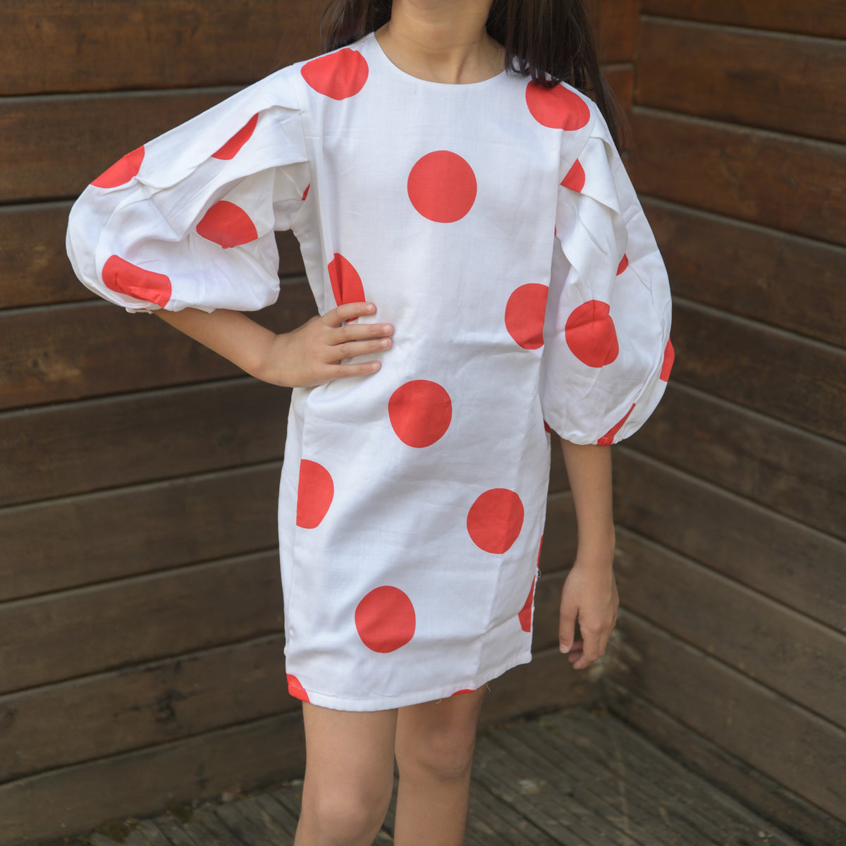 Red Polka Dot Dress