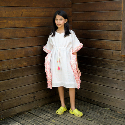 Neon Polka Dots Kaftan